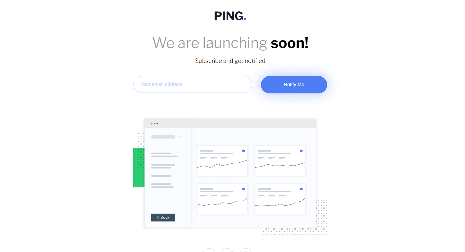 Ping Coming Soon Page